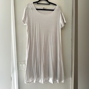 Buttercream Clothing Striped Swing Dress